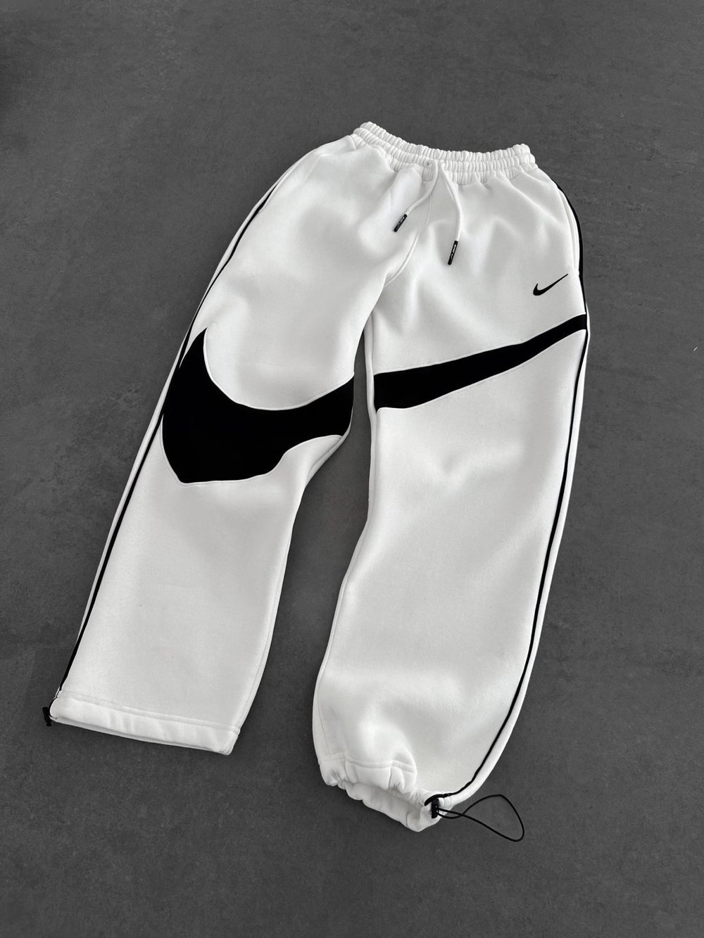 NK ULTRA BAGGY FUL PARCALI EŞOFMAN BEYAZ