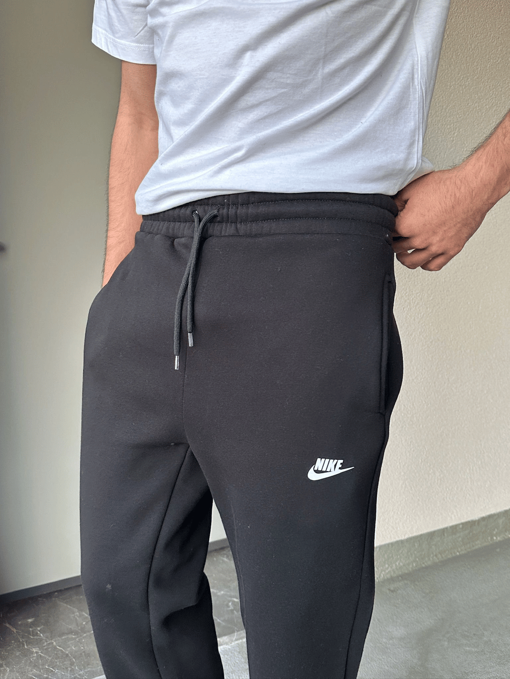 ÖZEL SERİ NK PAÇA AYARLANABİLİR BAGGY EŞOFMAN ALTI SİYAH