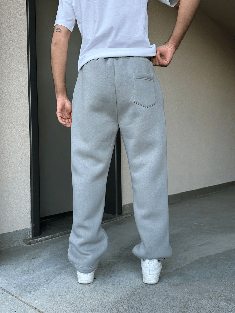 ÖZEL SERİ STW PAÇA AYARLANABİLİR BAGGY EŞOFMAN ALTI GRİ
