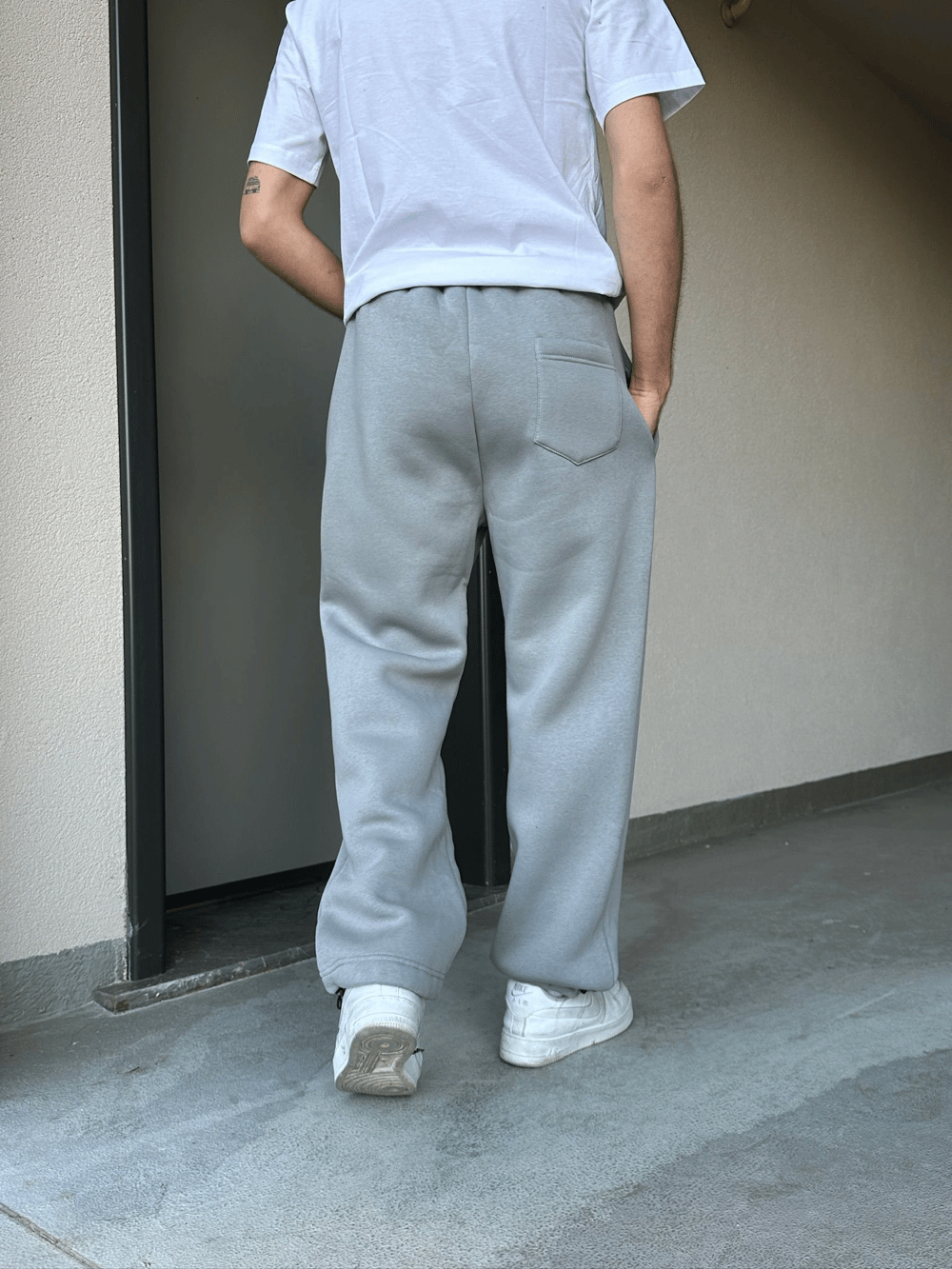 ÖZEL SERİ STW PAÇA AYARLANABİLİR BAGGY EŞOFMAN ALTI GRİ