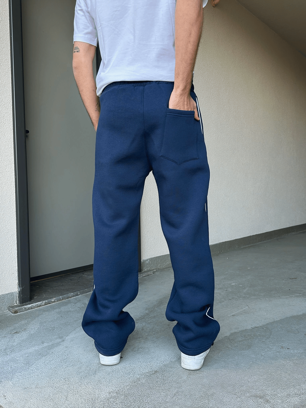 ÖZEL SERİ YAN BİYE NK PAÇA AYARLANABİLİR BAGGY EŞOFMAN ALTI LACİ