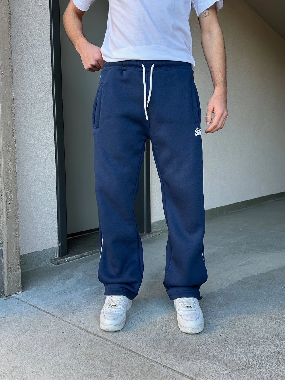 ÖZEL SERİ YAN BİYE STW PAÇA AYARLANABİLİR BAGGY EŞOFMAN ALTI LACİ