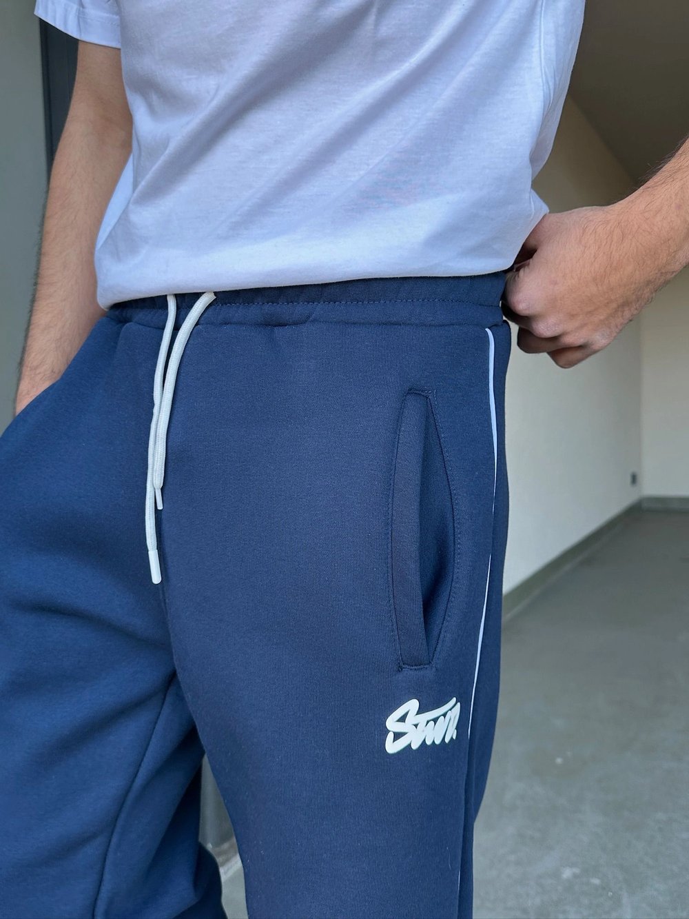 ÖZEL SERİ YAN BİYE STW PAÇA AYARLANABİLİR BAGGY EŞOFMAN ALTI LACİ