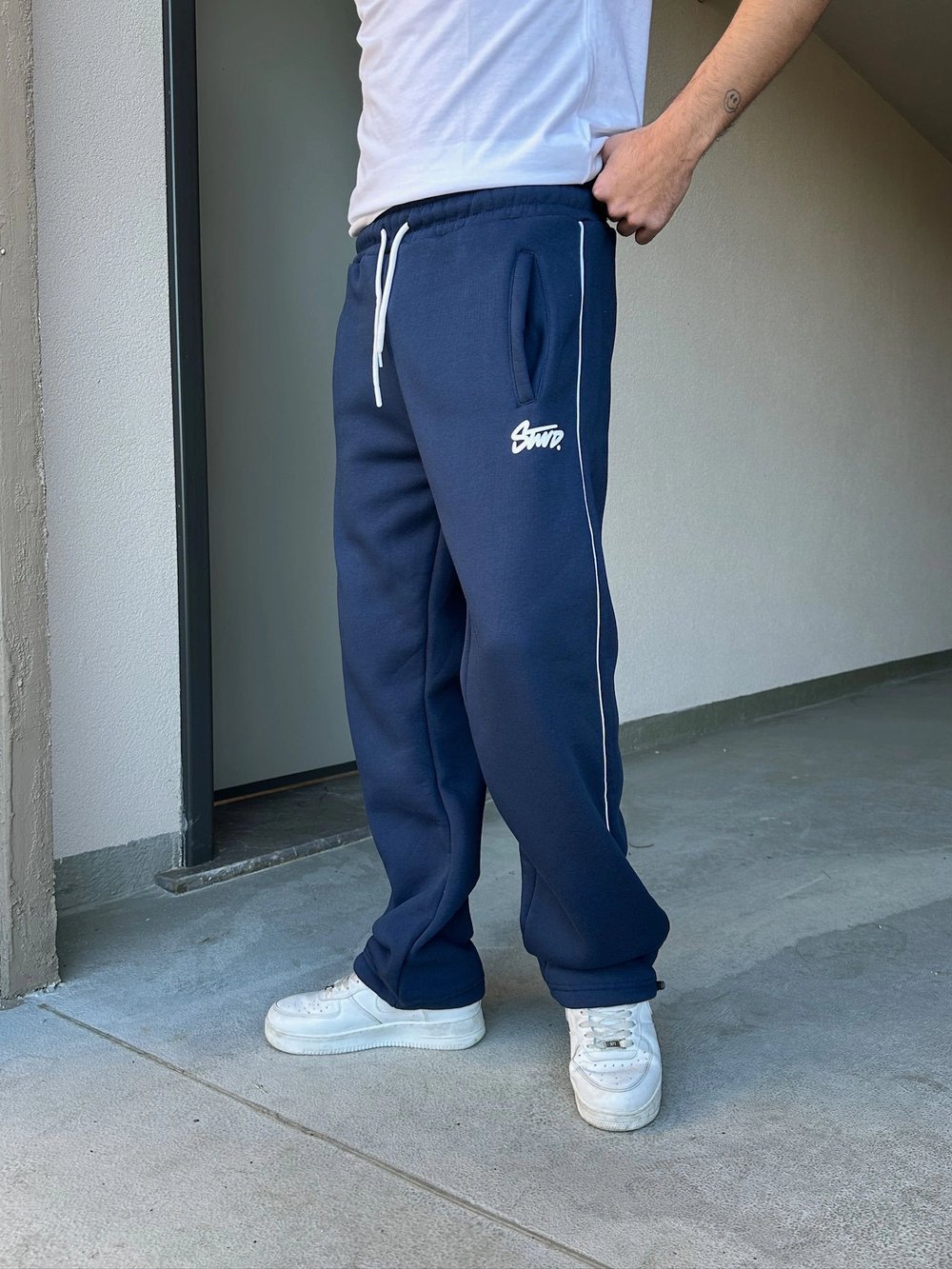 ÖZEL SERİ YAN BİYE STW PAÇA AYARLANABİLİR BAGGY EŞOFMAN ALTI LACİ