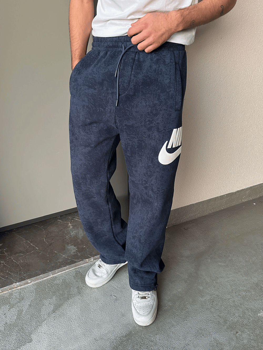 ÖZEL SERİ YIKAMALI PAÇA AYARLANABİLİR BAGGY EŞOFMAN ALTI LACİ