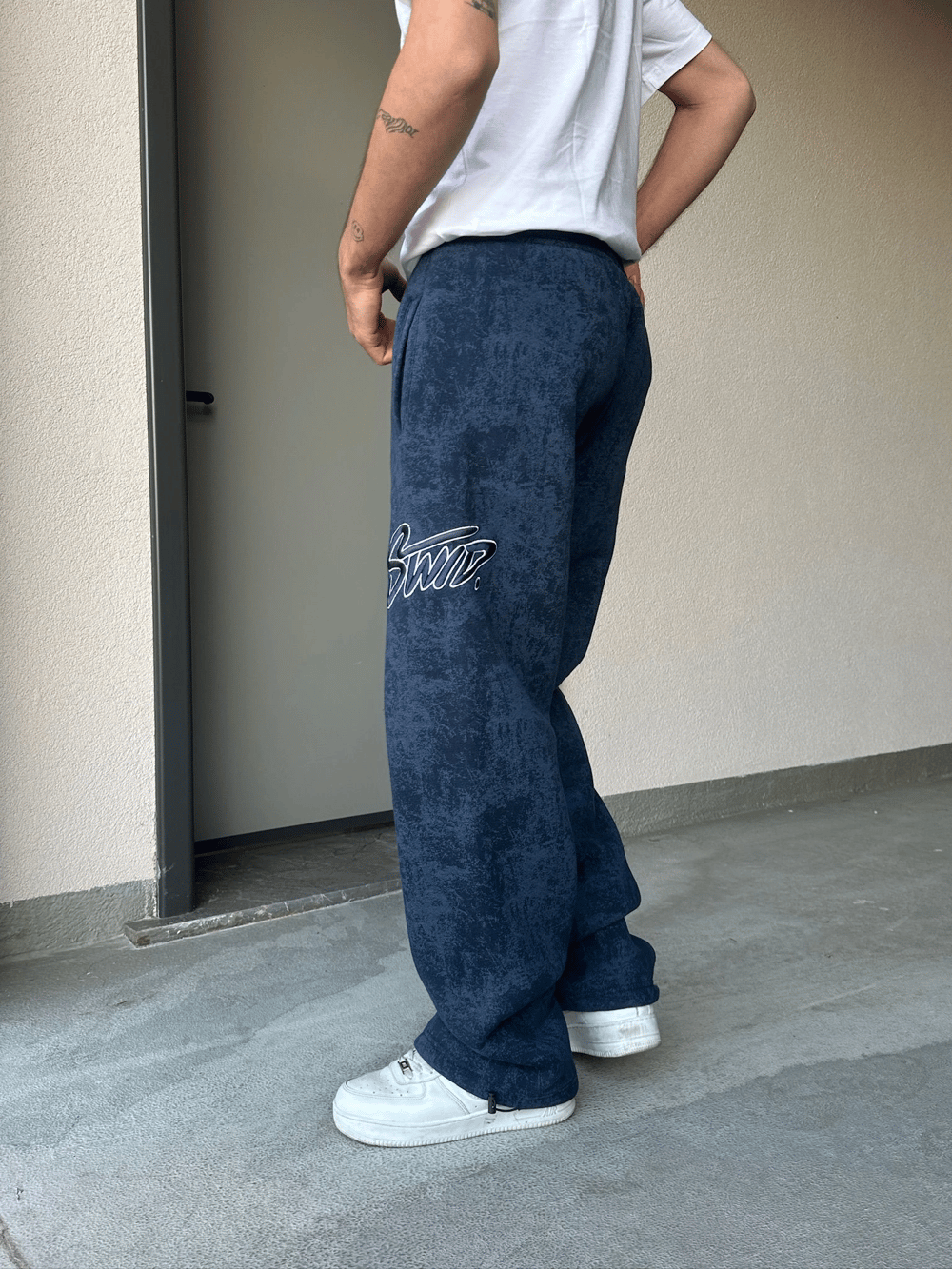 ÖZEL SERİ YIKAMALI STW PAÇA AYARLANABİLİR BAGGY EŞOFMAN ALTI LACİ