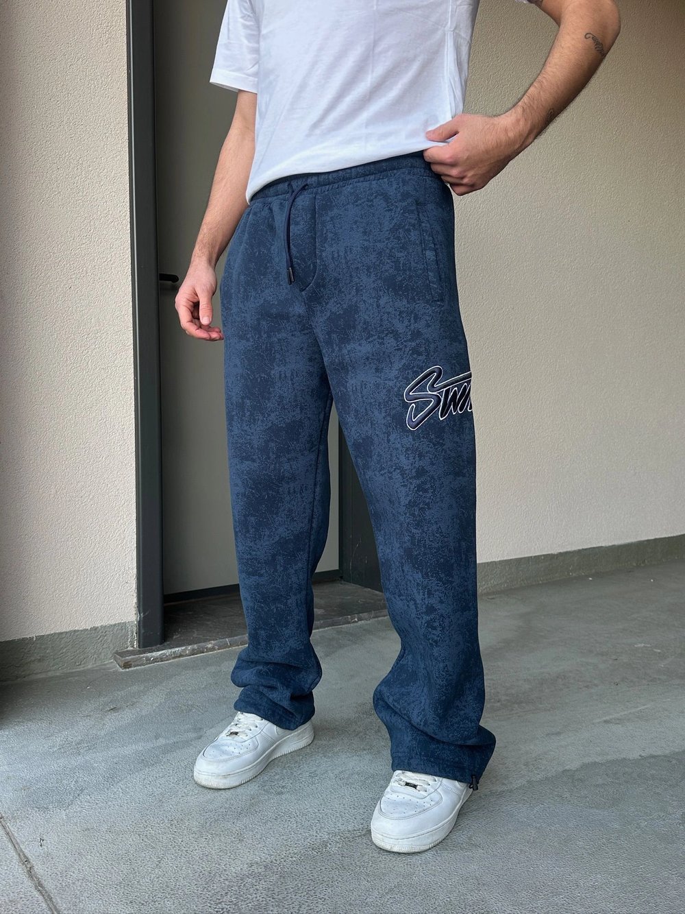 ÖZEL SERİ YIKAMALI STW PAÇA AYARLANABİLİR BAGGY EŞOFMAN ALTI LACİ