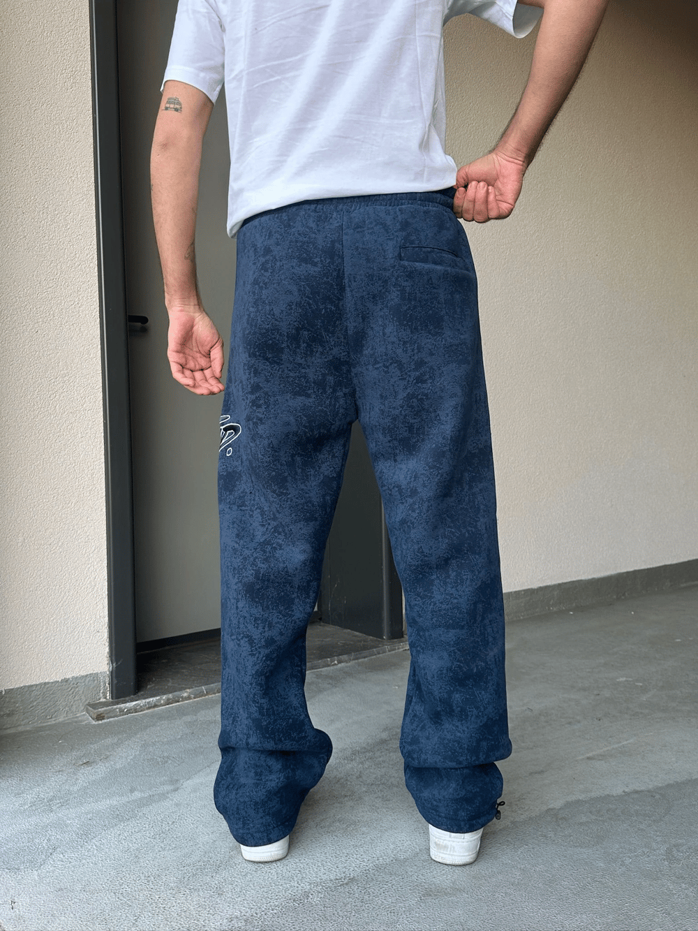 ÖZEL SERİ YIKAMALI STW PAÇA AYARLANABİLİR BAGGY EŞOFMAN ALTI LACİ