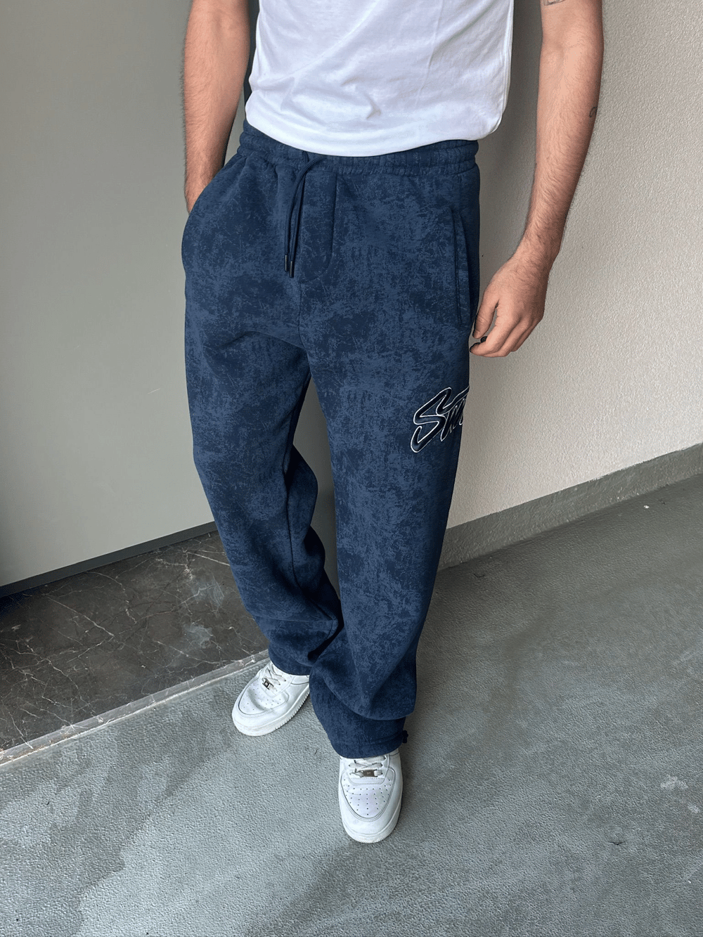 ÖZEL SERİ YIKAMALI STW PAÇA AYARLANABİLİR BAGGY EŞOFMAN ALTI LACİ