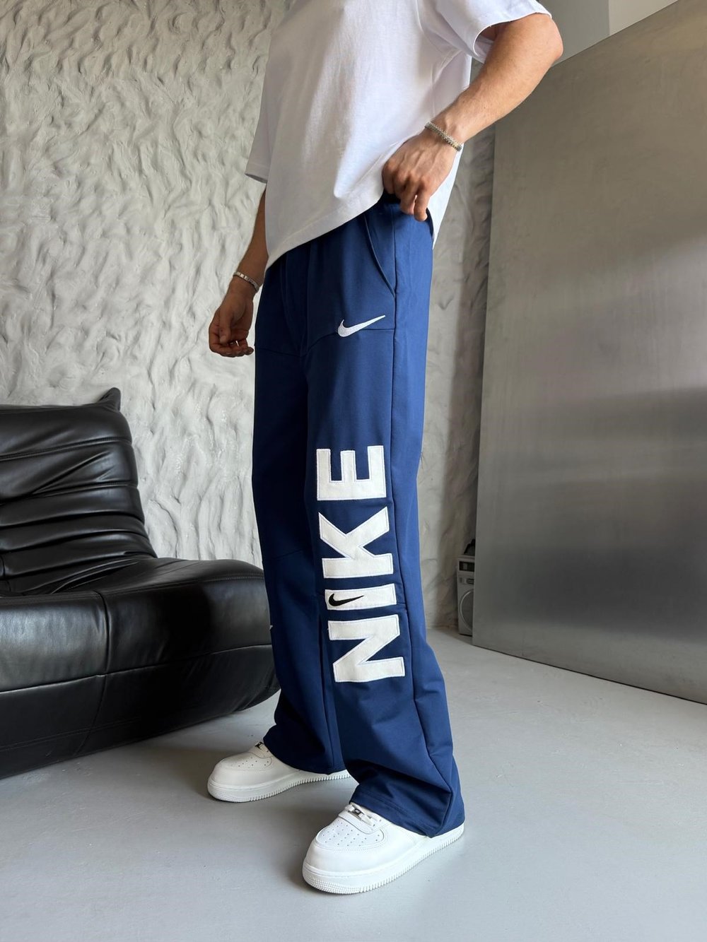 ÖZEL TASARIM FUL NAKIŞ EŞOFMAN ALTI LACİ