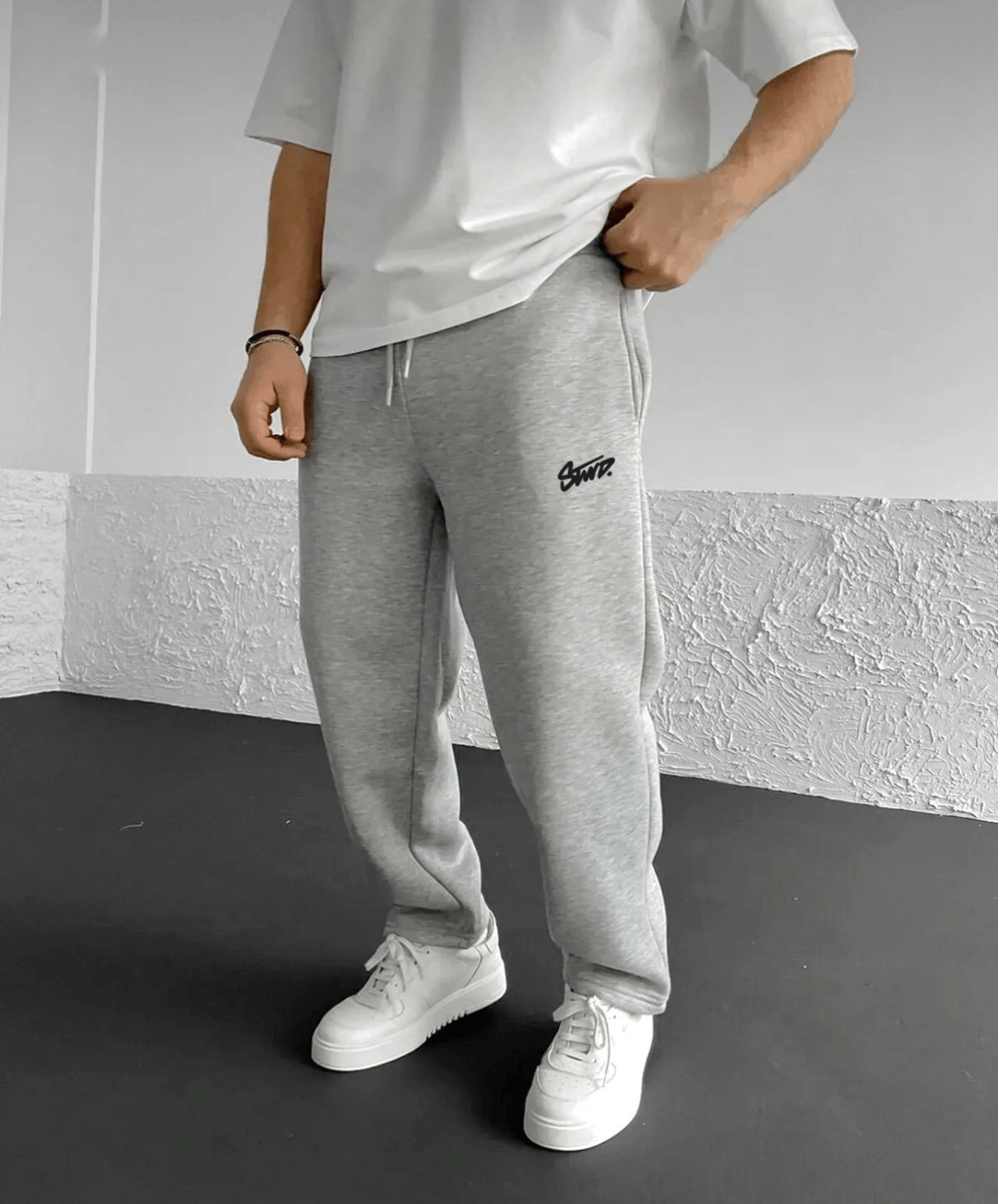 PAÇA LASTİK ST BAGGY EŞOFMAN ALTI GRİ