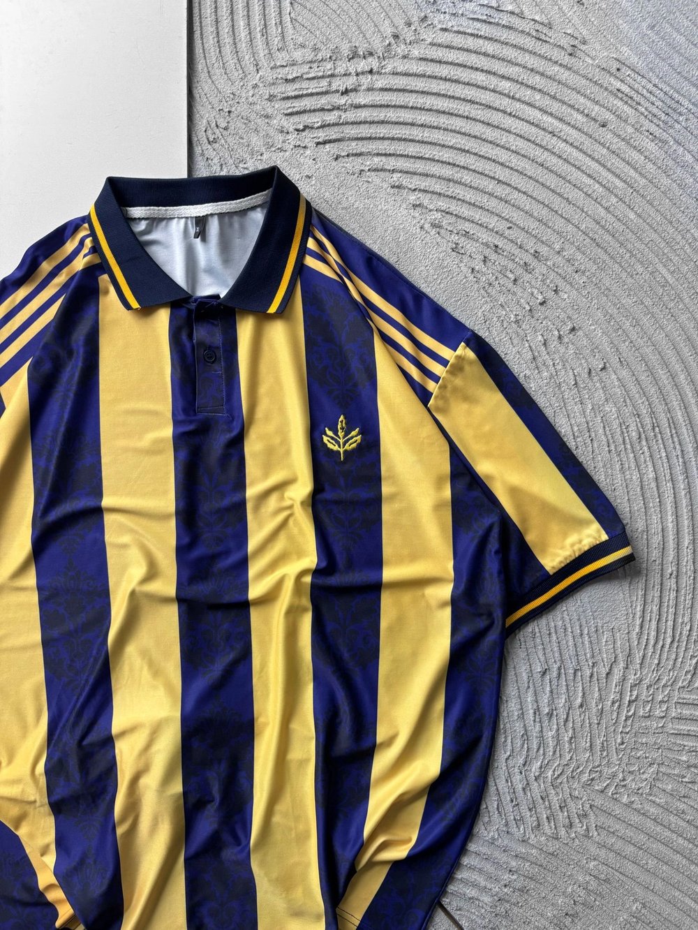 POLO YAKA FORMA KUMAŞ TARAFTAR DİJİTAL BASKI OVERSİZE TSHİRT FB