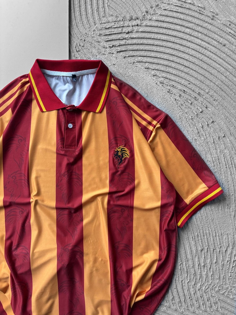 POLO YAKA FORMA KUMAŞ TARAFTAR DİJİTAL BASKI OVERSİZE TSHİRT GS
