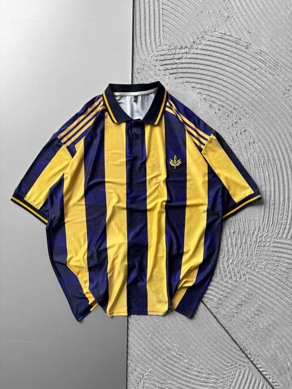 POLO YAKA FORMA KUMAŞ TARAFTAR DİJİTAL BASKI OVERSİZE TSHİRT FB