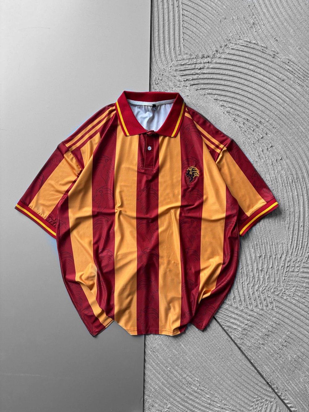 POLO YAKA FORMA KUMAŞ TARAFTAR DİJİTAL BASKI OVERSİZE TSHİRT GS