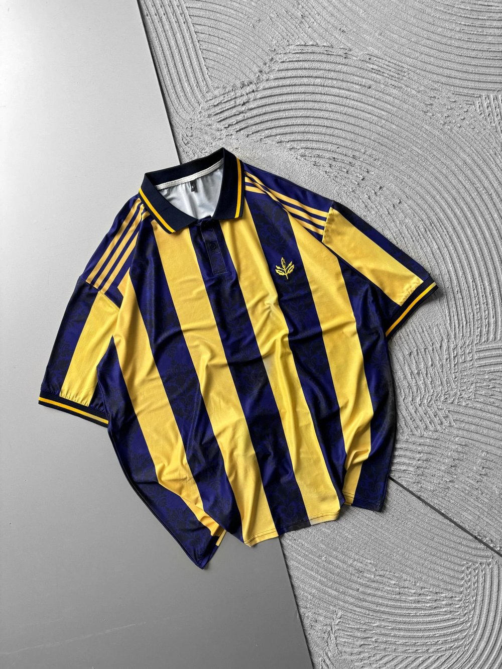 POLO YAKA FORMA KUMAŞ TARAFTAR DİJİTAL BASKI OVERSİZE TSHİRT FB