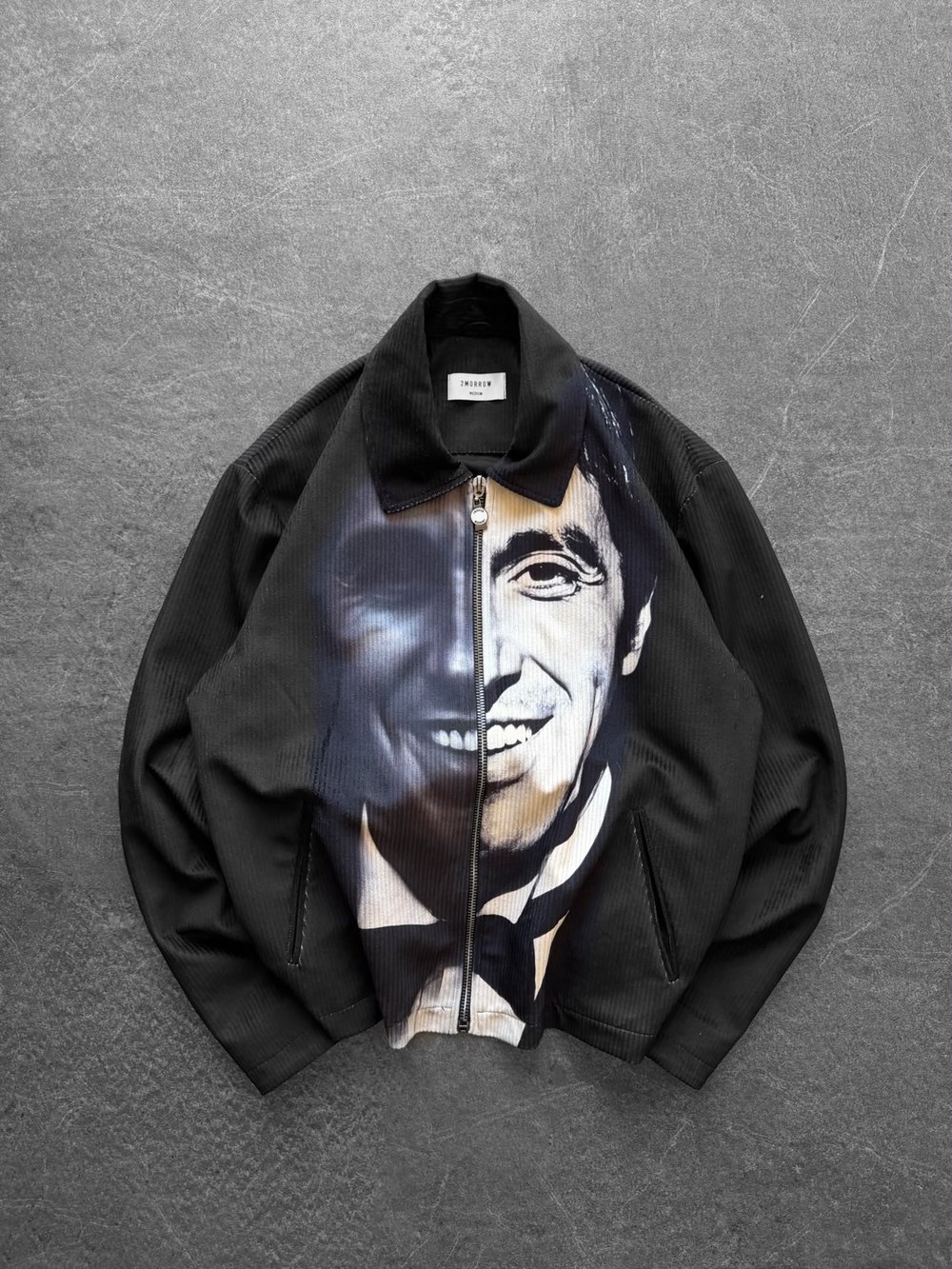 SCARFACE FİTİLLİ KADİFE CEKET