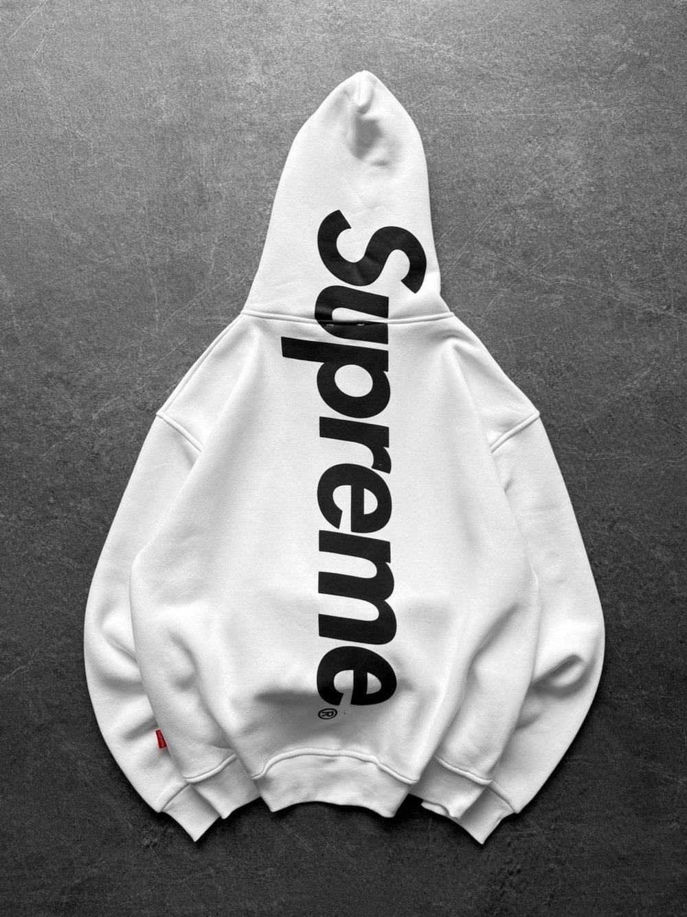 SIRT FUL SUP 3 İPLİK PAMUKLU KUMAŞ HIRKA BEYAZ