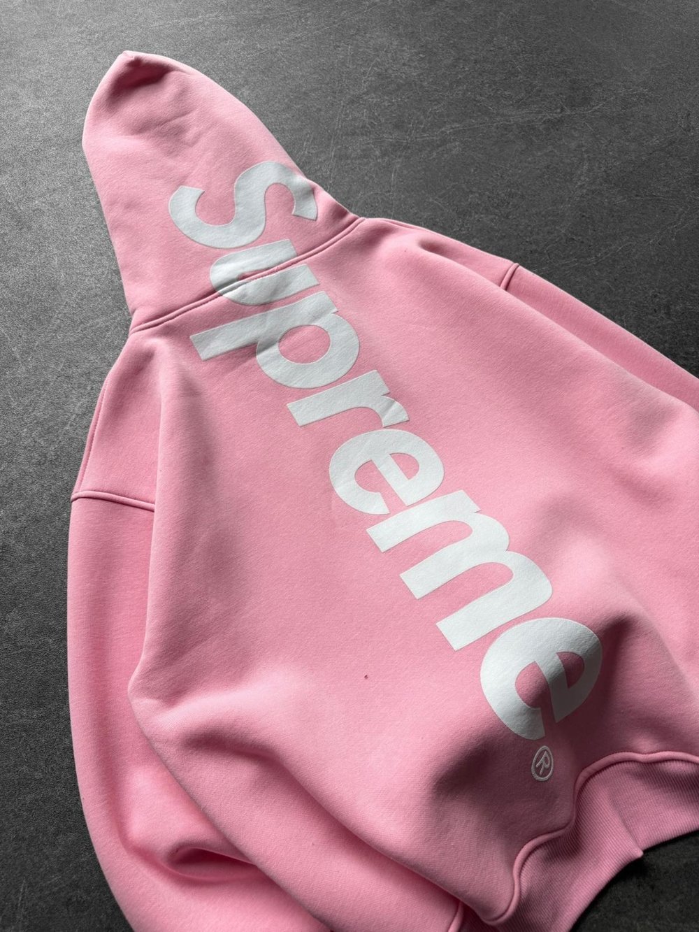SIRT FUL SUP 3 İPLİK PAMUKLU KUMAŞ HIRKA PEMBE