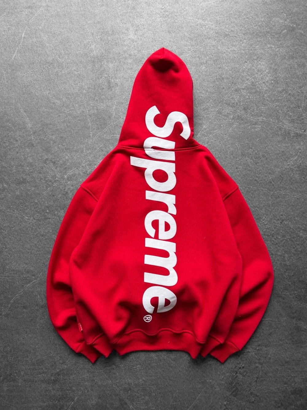 SIRT FUL SUP 3 İPLİK PAMUKLU KUMAŞ HIRKA KIRMIZI