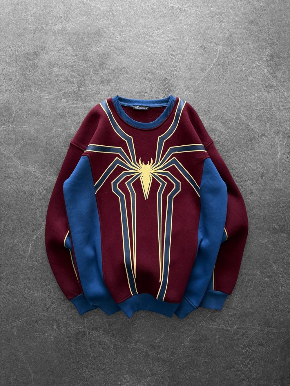 SPİDER 3 İPLİK PAMUKLU KUMAŞ SWEAT KIRMIZI