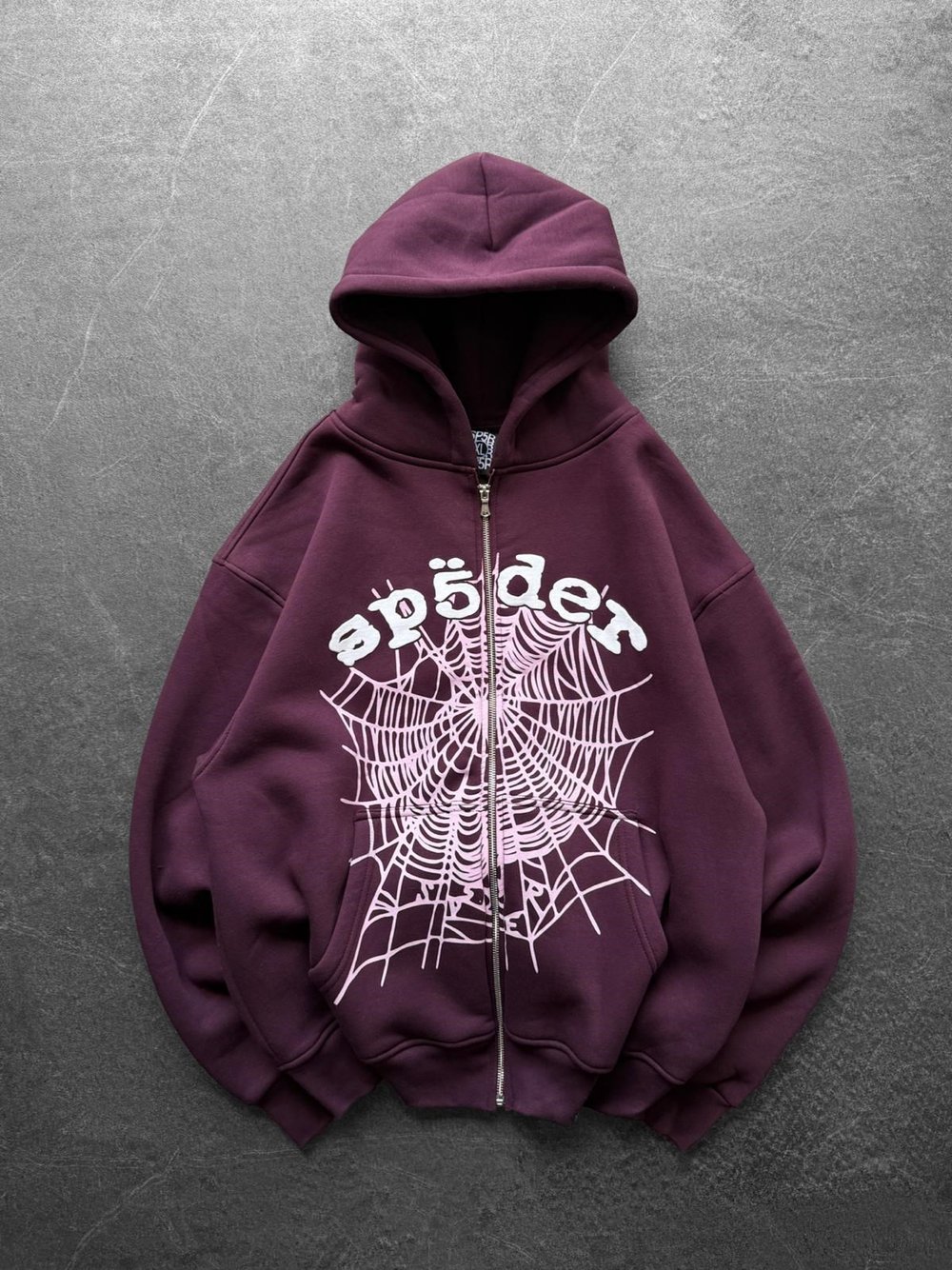 SPIDER OVERSİZE HIRKA BORDO