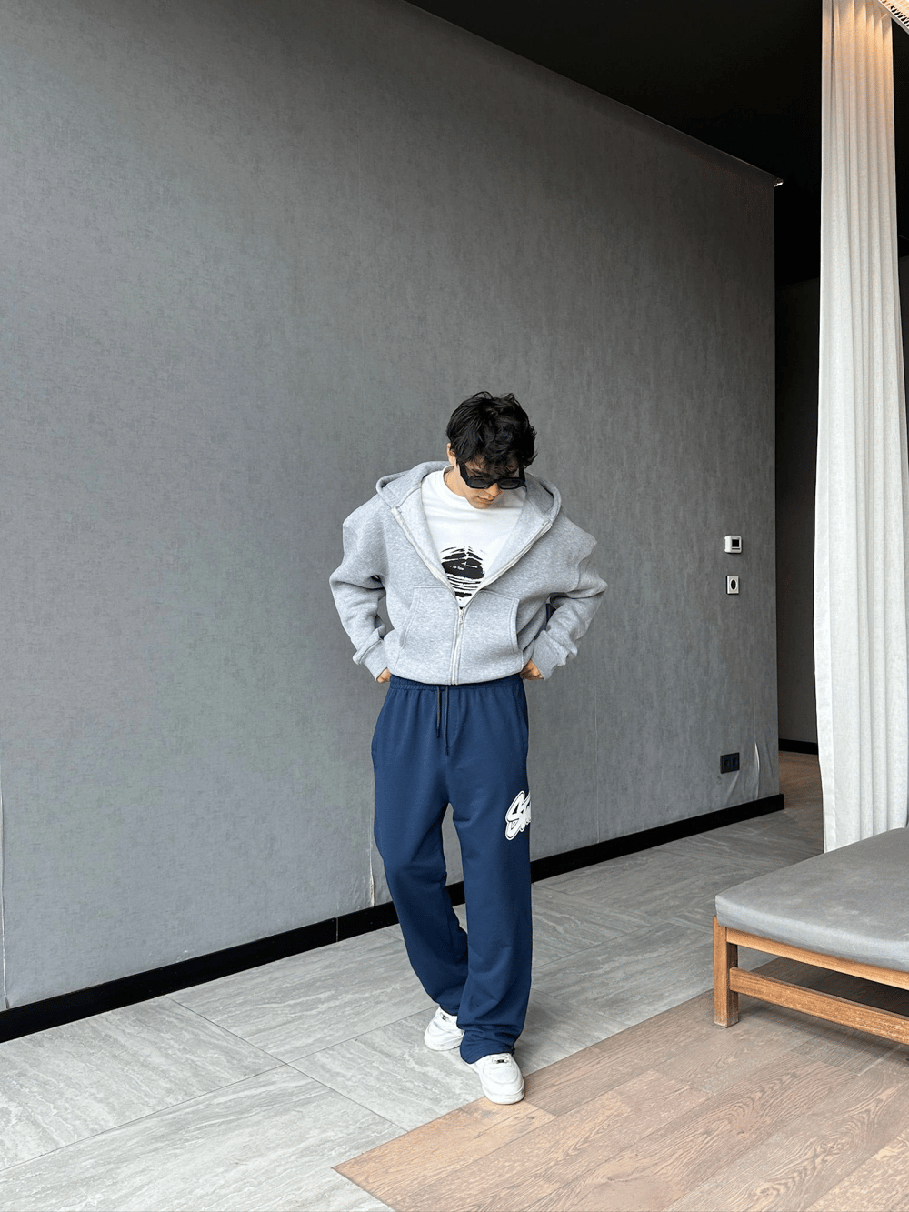 STW YAN BÜYÜK PUNTO 2 İPLİK PAÇA LASTİKLİ EŞOFMAN ALTI LACİ