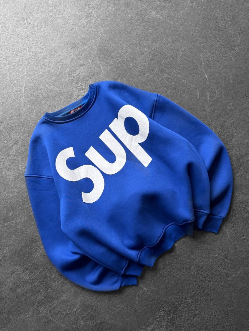 SUP BOXY KALIP 3 İPLİK PAMUKLU SWEAT LACİ