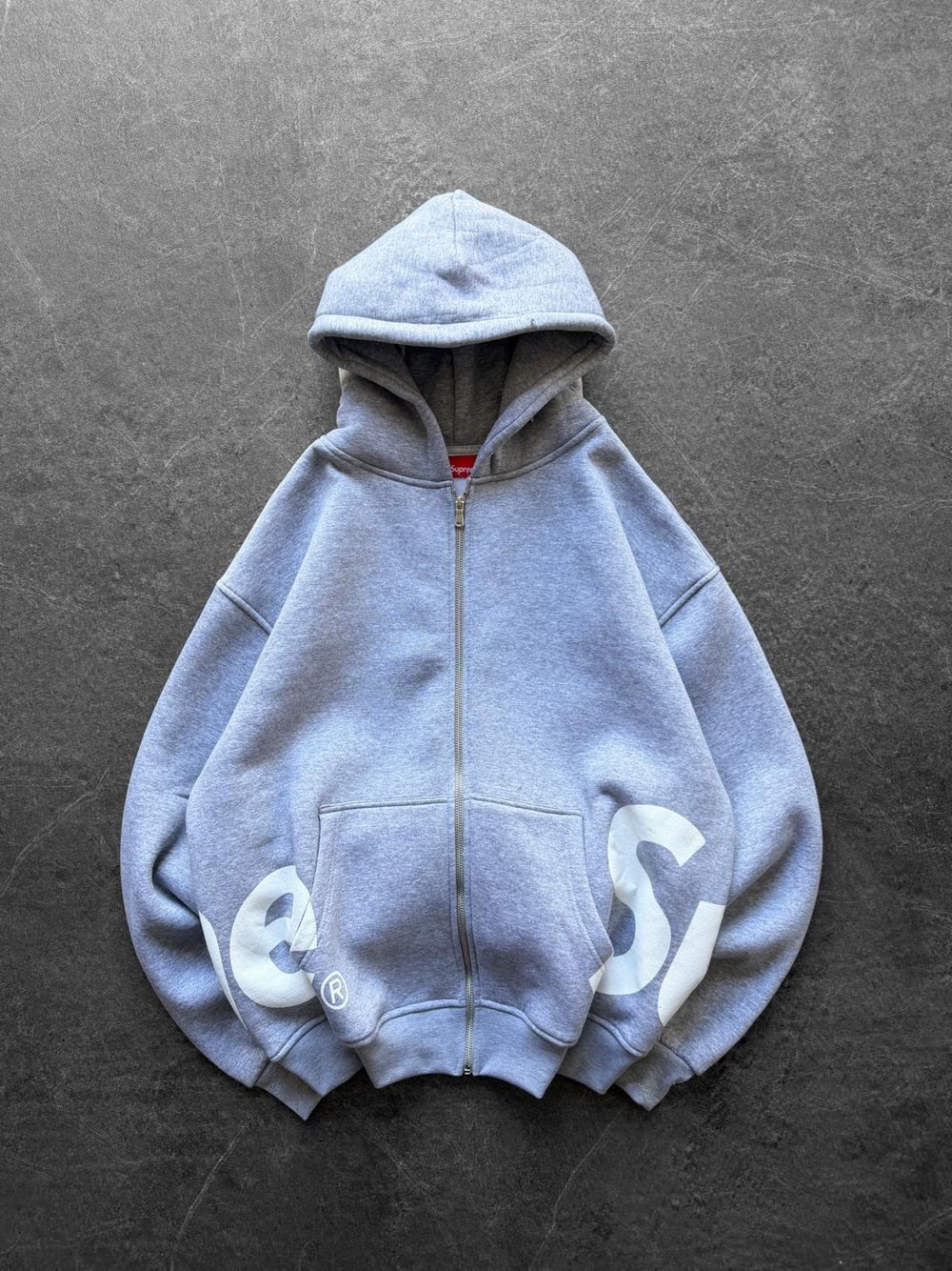 SUPREM OVERSİZE HIRKA GRİ