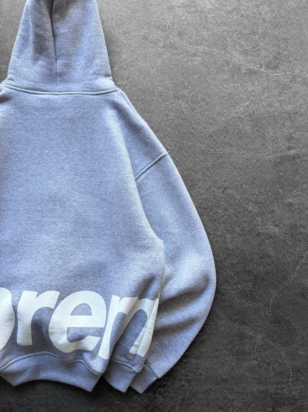 SUPREM OVERSİZE HIRKA GRİ