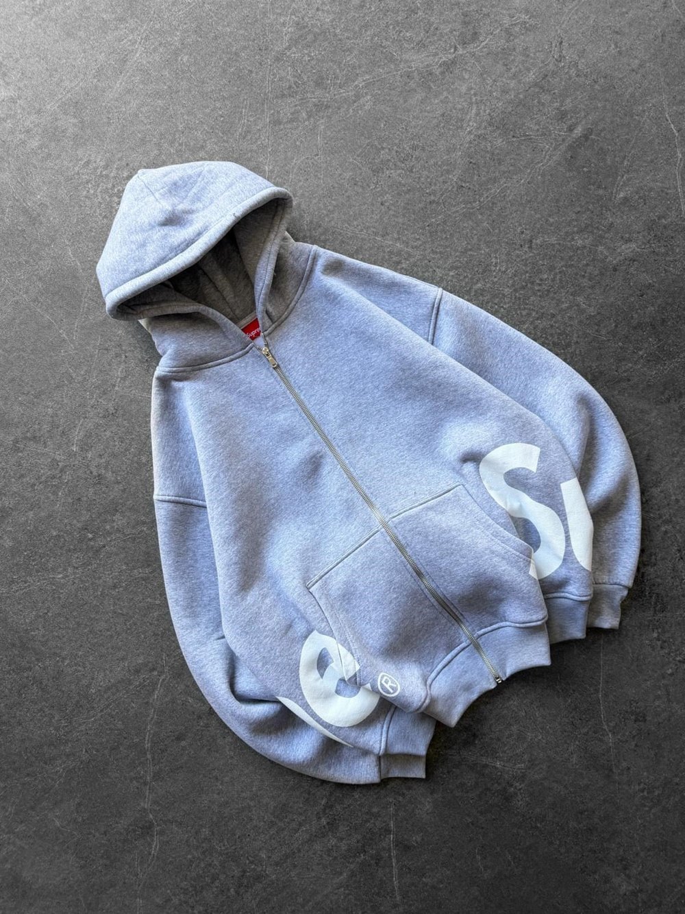 SUPREM OVERSİZE HIRKA GRİ