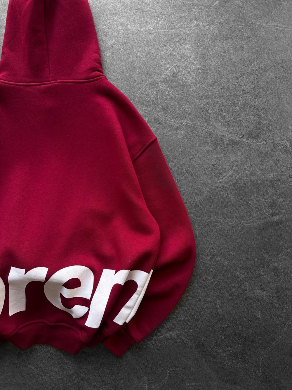 SUPREM OVERSİZE HIRKA KIRMIZI