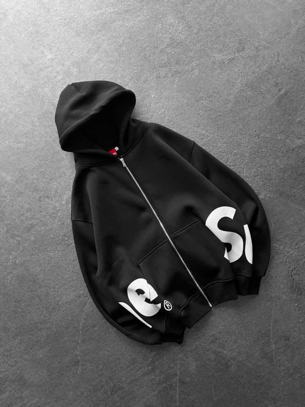 SUPREM OVERSİZE HIRKA SİYAH