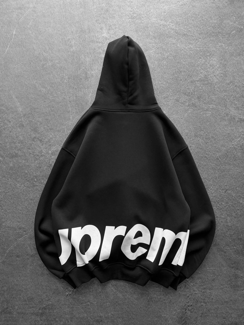 SUPREM OVERSİZE HIRKA SİYAH