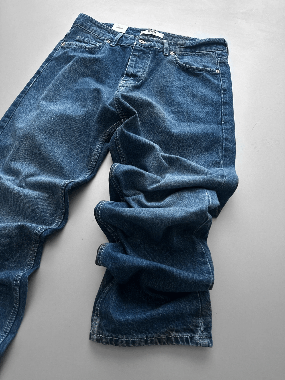 WE11 KOT BAGGY PANTOLON LACİ