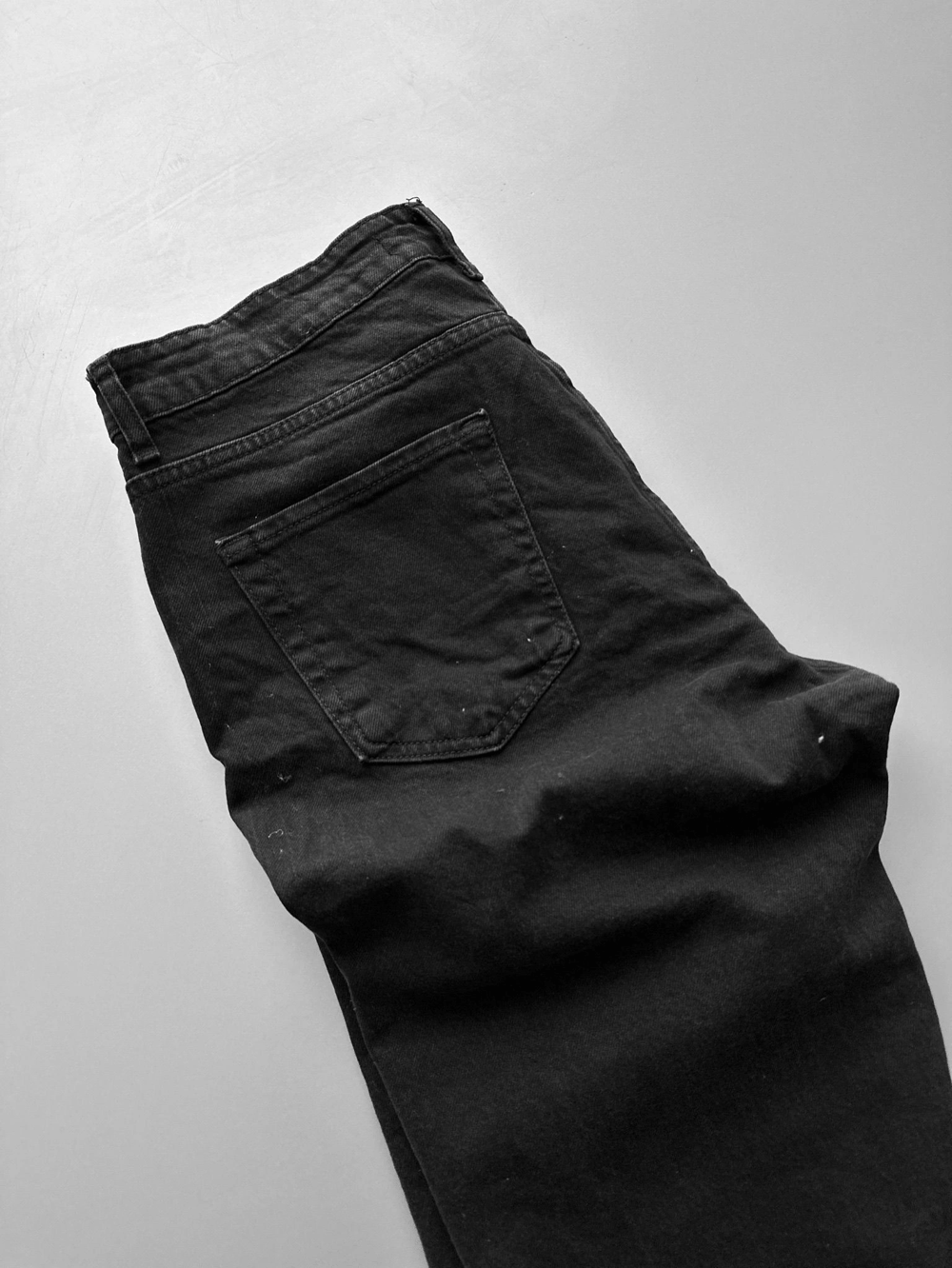 WE11 KOT BAGGY PANTOLON SİYAH