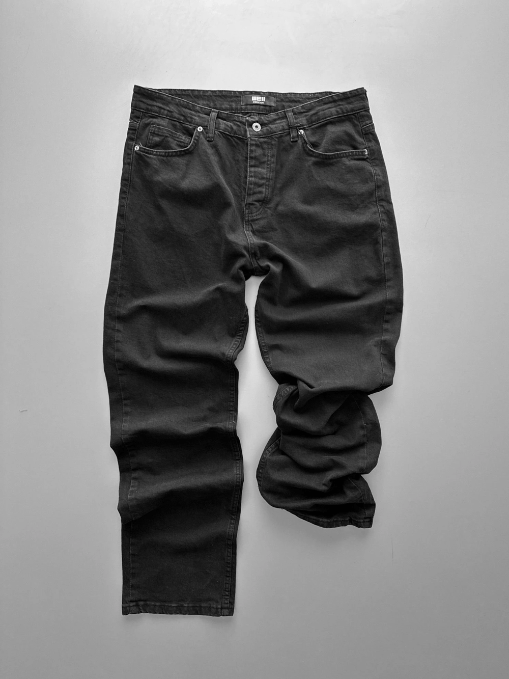 WE11 KOT BAGGY PANTOLON SİYAH