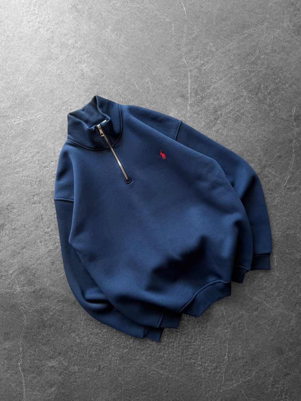 YARIM FERMUAR BASIC PL 3 İPLİK PAMUKLU SWEAT LACİ