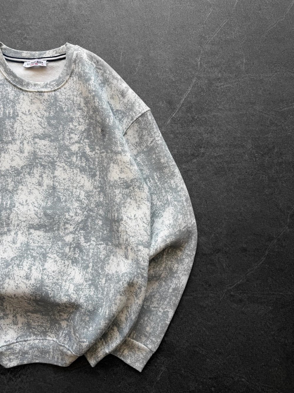YIKAMALI PL 3 İPLİK PAMUKLU SWEAT BEYAZ