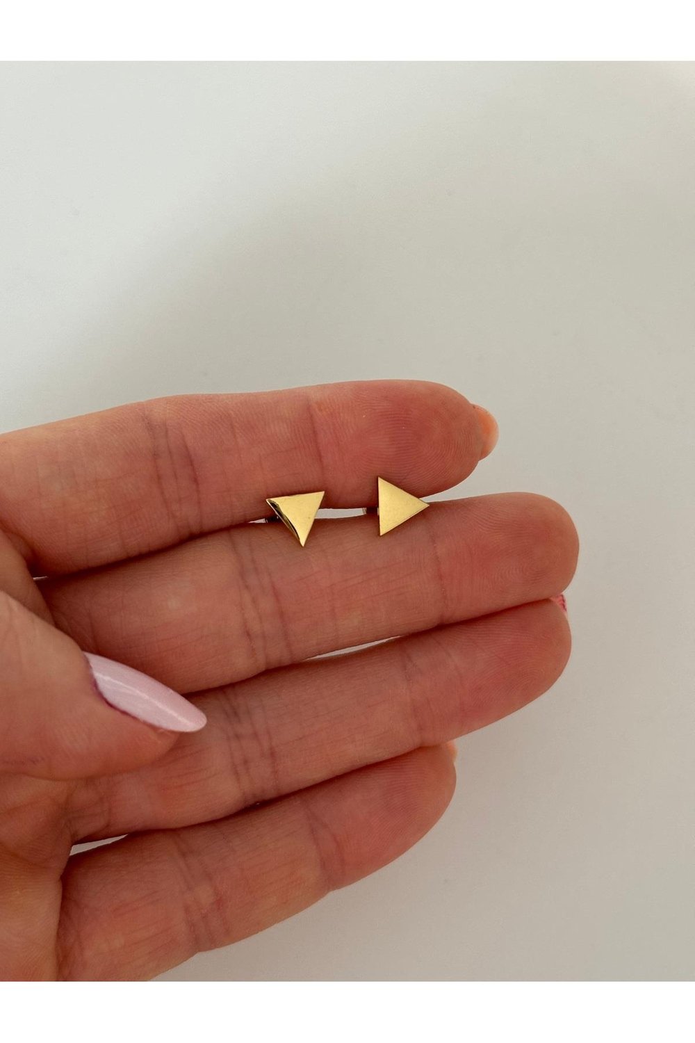 Gold Tragus Küpe | İkili Tragus Küpe