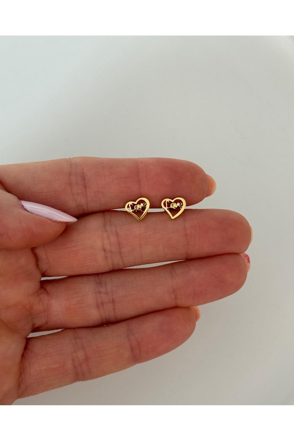 Gold Tragus Küpe | İkili Tragus Küpe