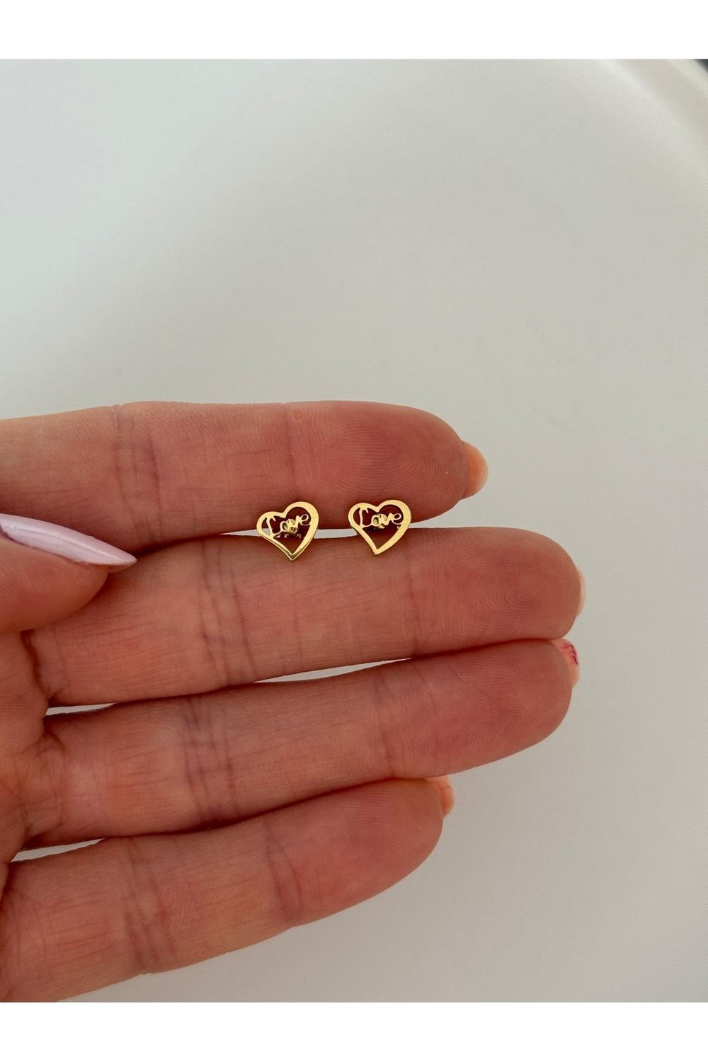 Gold Tragus Küpe | İkili Tragus Küpe