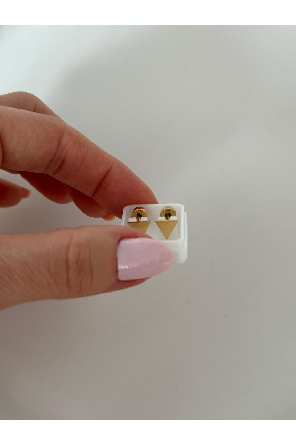 Gold Tragus Küpe | İkili Tragus Küpe
