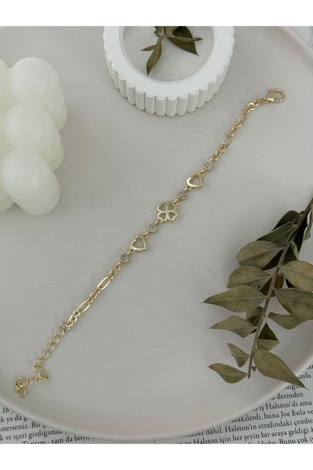 Kalpli Gold Bileklik