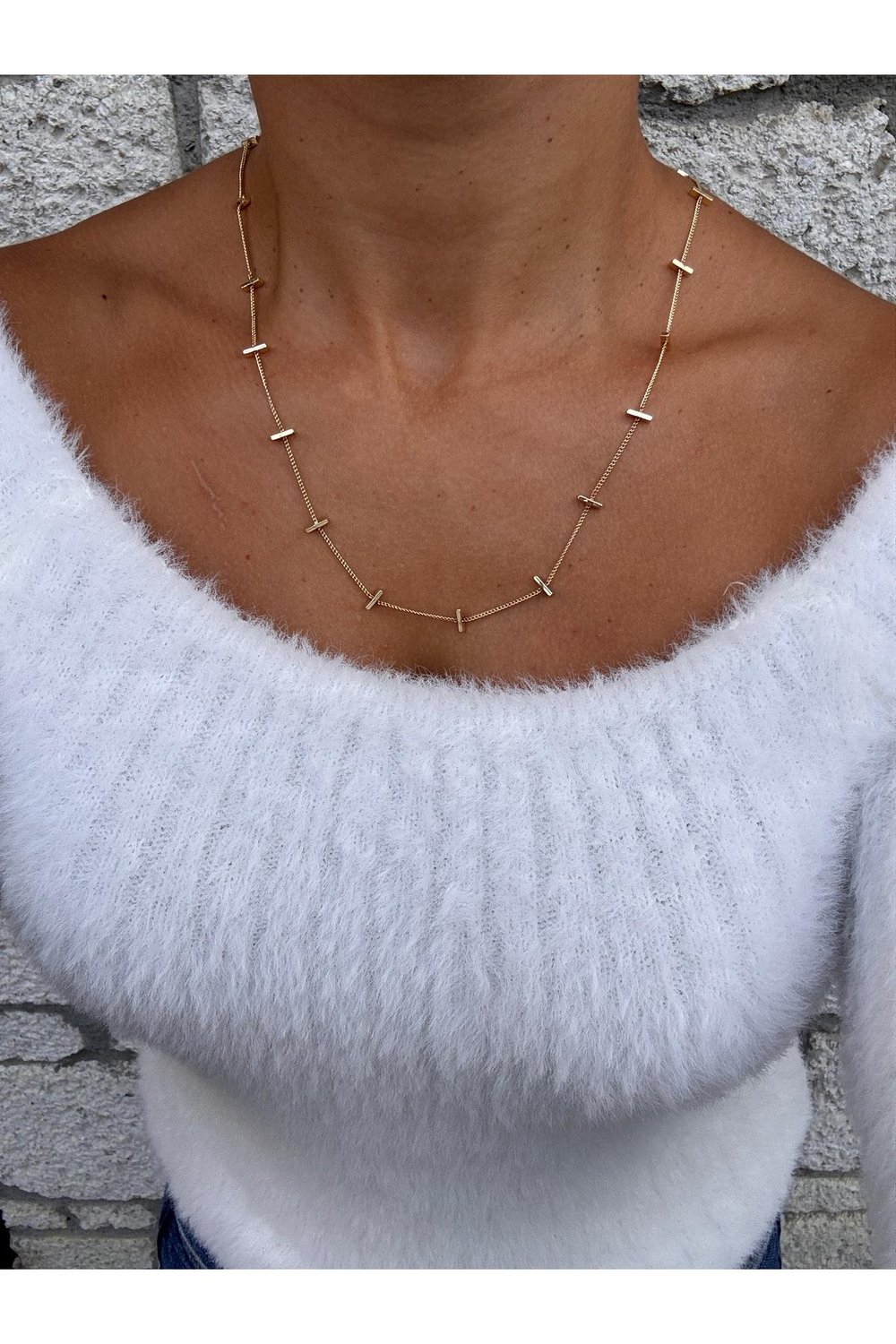 Renk Atmaz Antialerjik Zincir Kolye | 55 cm | Chain Necklace