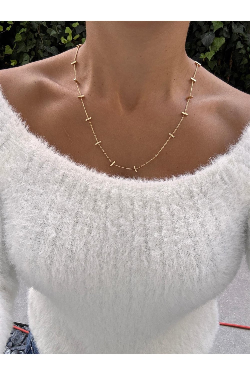 Renk Atmaz Antialerjik Zincir Kolye | 55 cm | Chain Necklace
