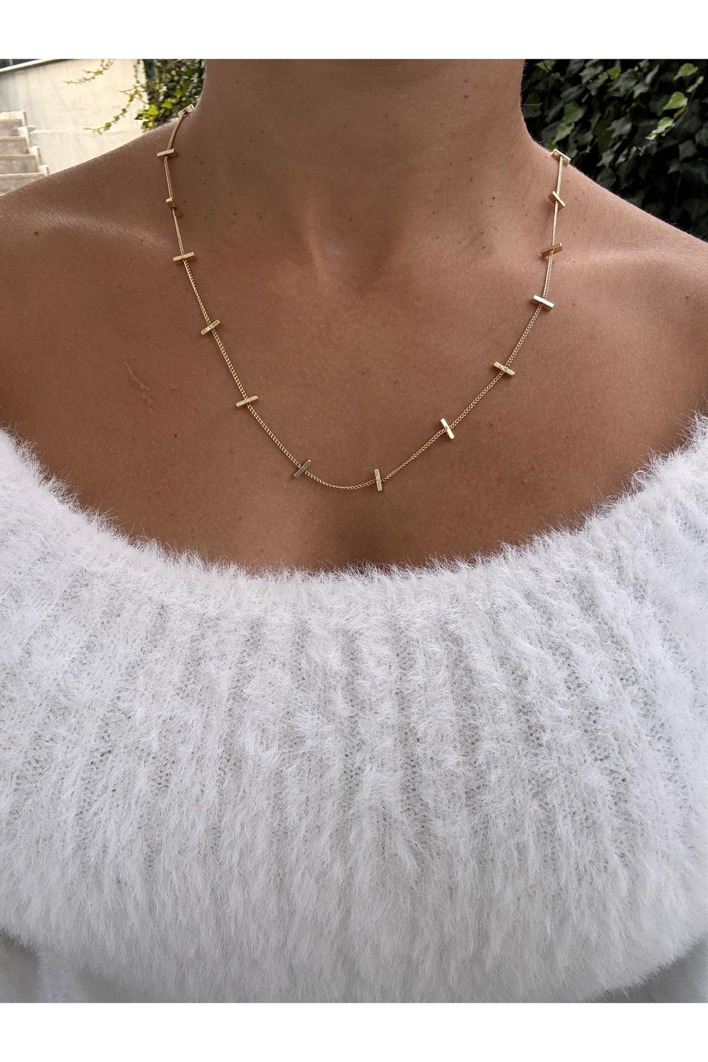 Renk Atmaz Antialerjik Zincir Kolye | 55 cm | Chain Necklace
