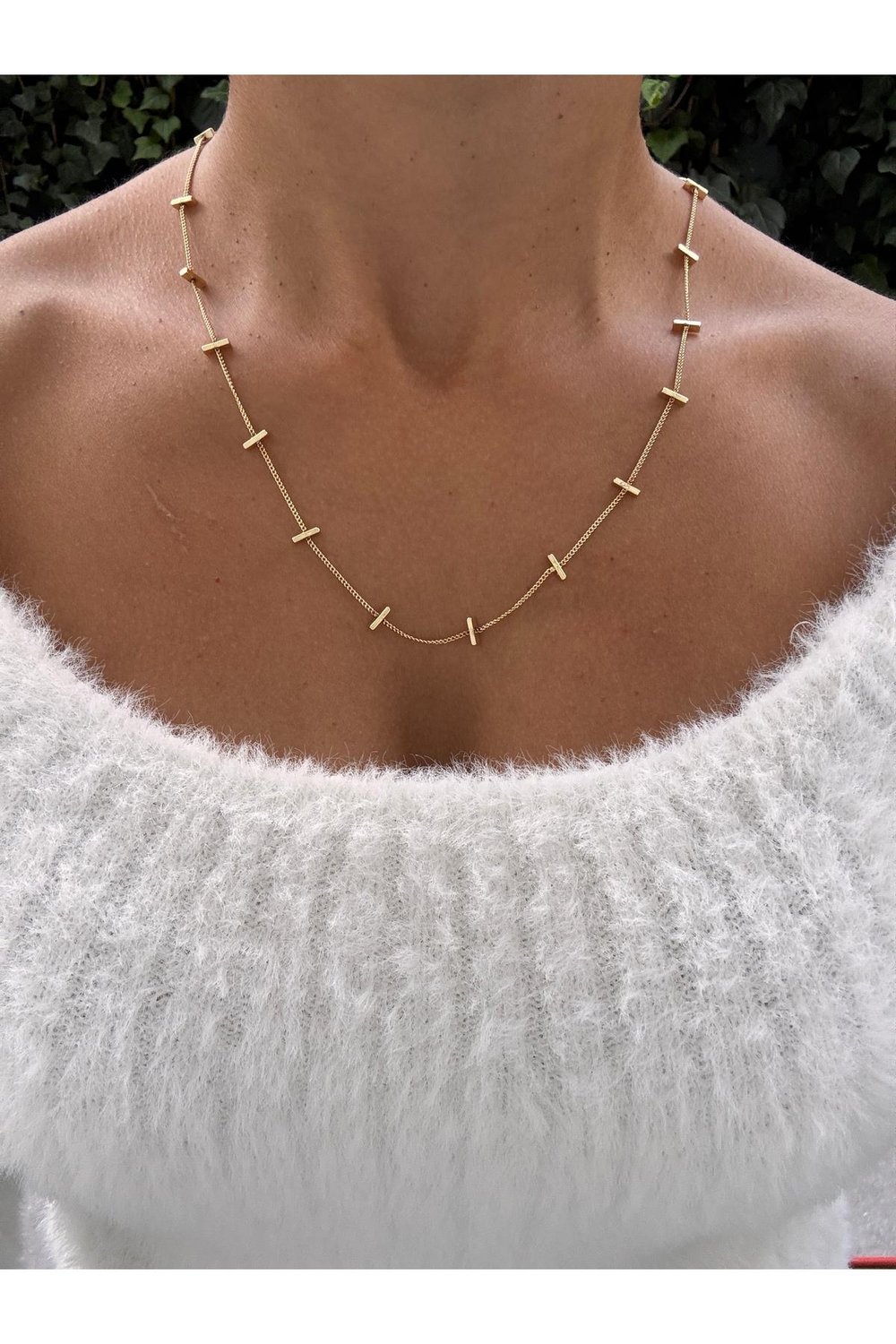 Renk Atmaz Antialerjik Zincir Kolye | 55 cm | Chain Necklace