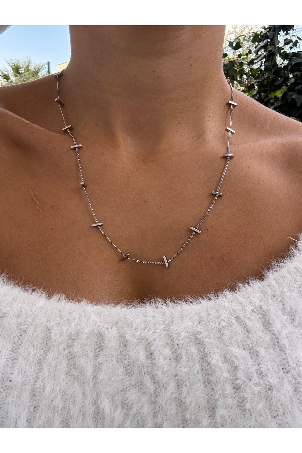 Renk Atmaz Antialerjik Zincir Kolye | 55 cm | Chain Necklace