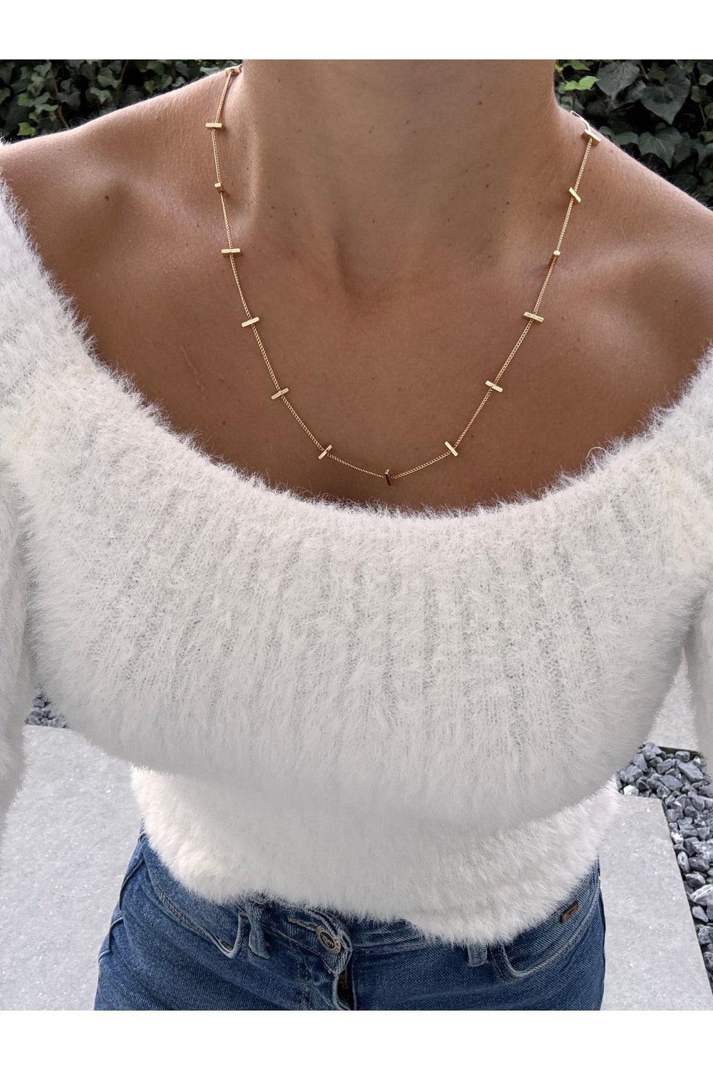 Renk Atmaz Antialerjik Zincir Kolye | 55 cm | Chain Necklace